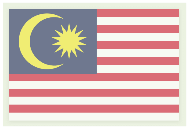 国旗-マレーシア