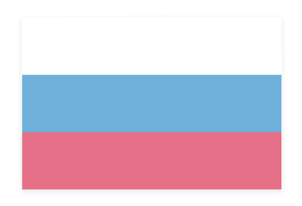 国旗-ロシア